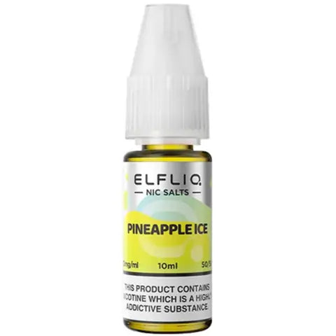 Elf Bar Elfliq 5mg Nic Salts Pineapple Ice