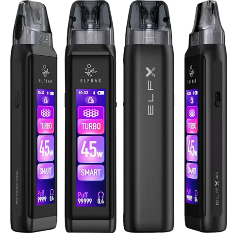 Elf Bar Elfx Ultra Vape Pod Kit Black