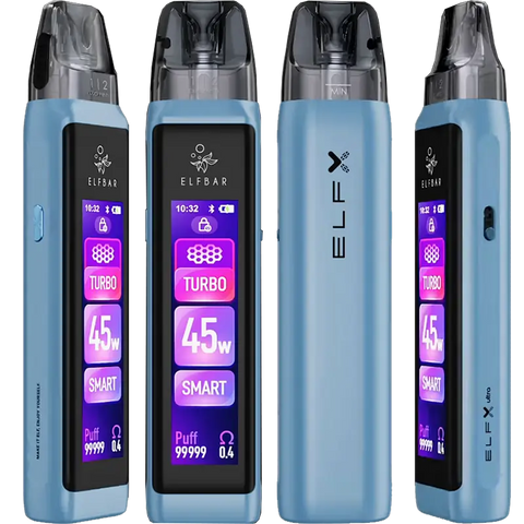 Elf Bar Elfx Ultra Vape Pod Kit Blue