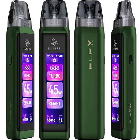 Elf Bar Elfx Ultra Vape Pod Kit Green