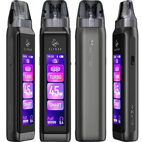 Elf Bar Elfx Ultra Vape Pod Kit Grey Line