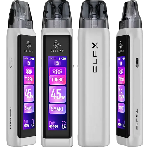Elf Bar Elfx Ultra Vape Pod Kit White
