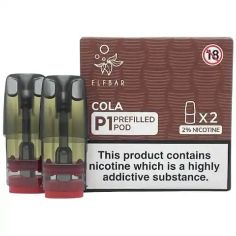 Elf Bar Mate P1 Prefilled Pods (2 Pods) Cola