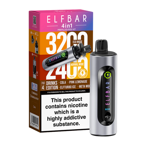 Elfbar 4 in 1 Pod Vape Kit Drinks Edition