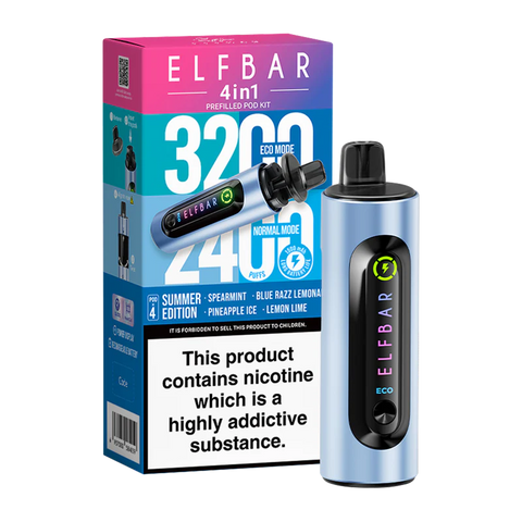 Elfbar 4 in 1 Pod Vape Kit Summer Edition