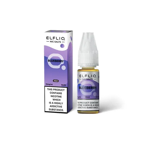 Elf Bar Elfliq 10mg Nic Salts Blueberry