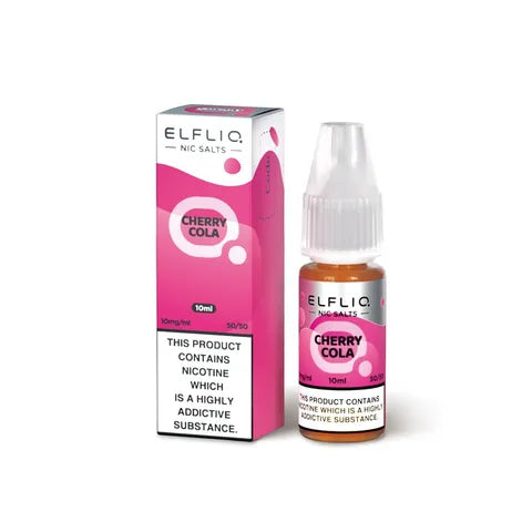Elf Bar Elfliq 10mg Nic Salts Cherry Cola