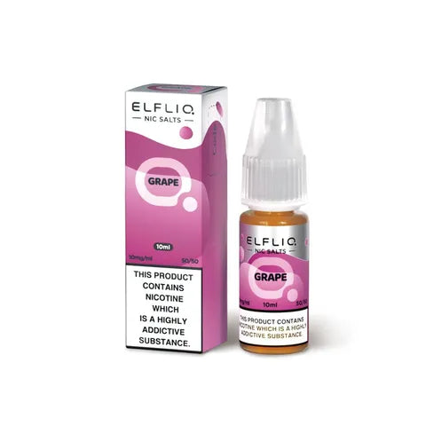 Elf Bar Elfliq 5mg Nic Salts Grape