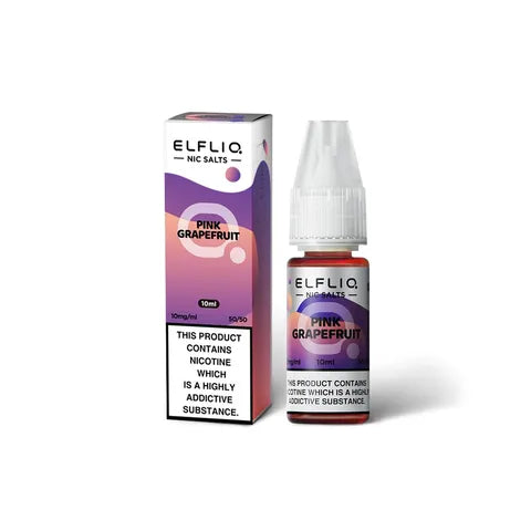 Elf Bar Elfliq 5mg Nic Salts Pink Grapefruit