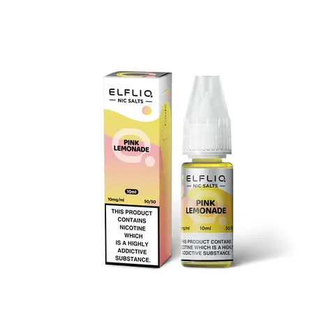 Elf Bar Elfliq 10mg Nic Salts Pink Lemonade