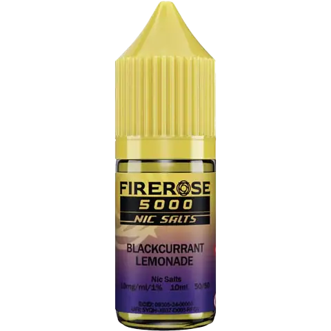 Elux Firerose 5000 Nic Salt E-Liquids Blackcurrant Lemonade