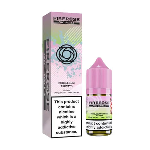 Elux Firerose 5000 Nic Salt E-Liquids Bubblegum Airways