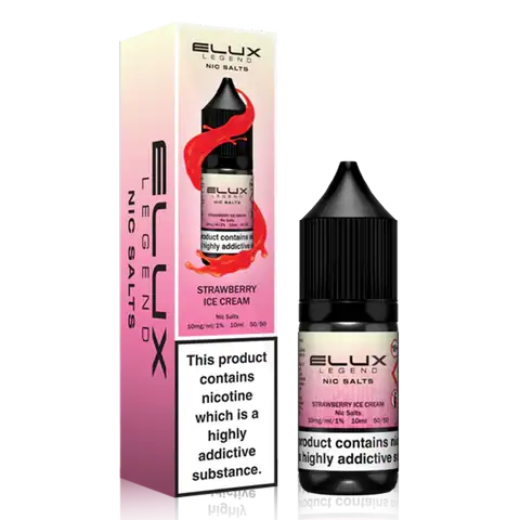 ELUX Legend 10ml Nic Salts Strawberry Ice Cream