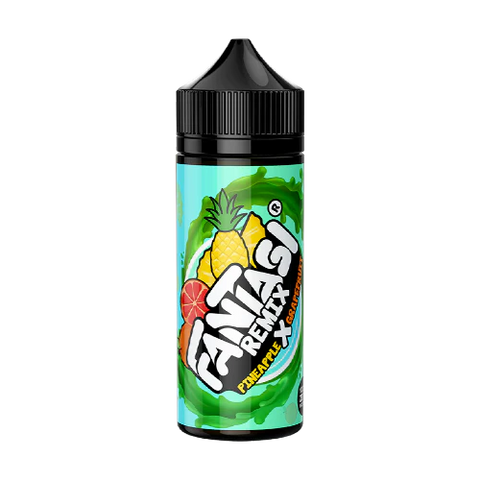 Fantasi Remix 100ml Shortfill E-Liquid Pineapple x Grapefruit