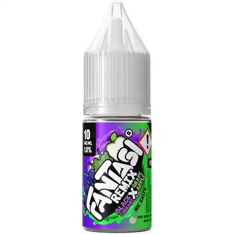 Fantasi Remix 10ml Nic Salt E-Liquid Blackcurrant x Grape Apple 10mg