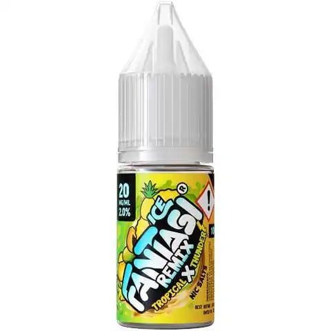 Fantasi Remix 10ml Nic Salt E-Liquid Tropical x Thunder ICE 20mg
