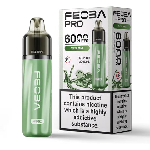Feoba Pro 6000 Prefilled Vape Kit Fresh Mint