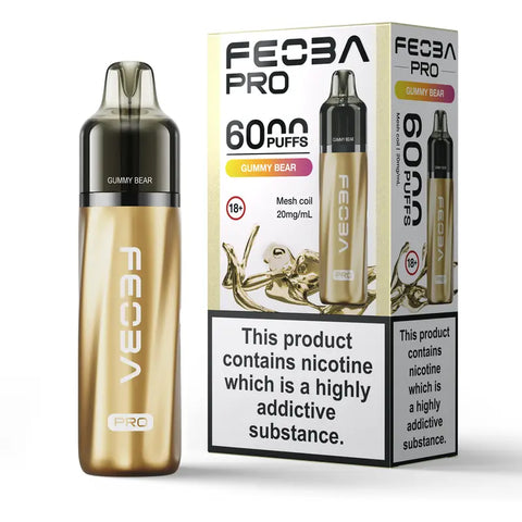 Feoba Pro 6000 Prefilled Vape Kit Gummy Bear