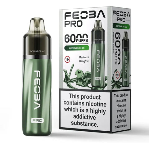 Feoba Pro 6000 Prefilled Vape Kit Watermelon Ice