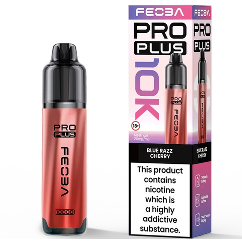 Feoba Pro Plus 10K Prefilled Vape Kit Blue Razz Cherry