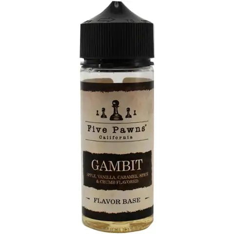 Five Pawns 100ml 50/50 Shortfill E-Liquid Gambit