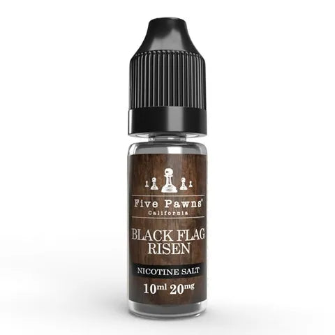 Five Pawns Nic Salt Vape Juice Black Flag Risen