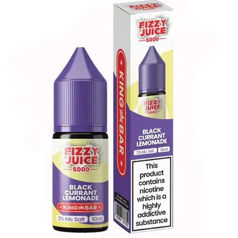 Fizzy Juice 5000 Bar Nic Salts 10ml Blackcurrant Lemonade