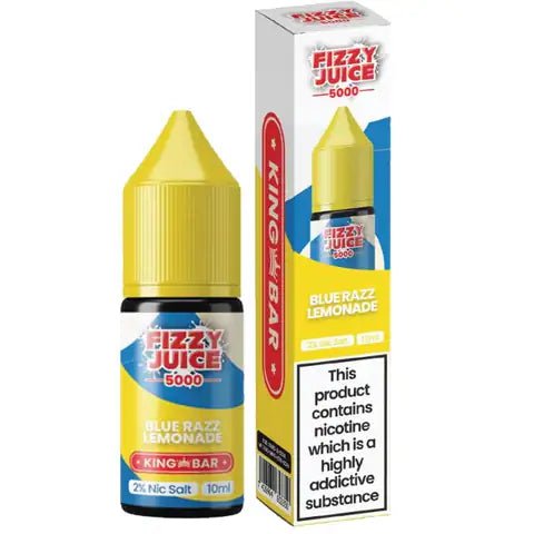 Fizzy Juice 5000 Bar Nic Salts 10ml Blue Razz Lemonade
