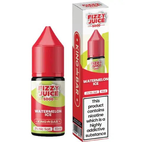 Fizzy Juice 5000 Bar Nic Salts 10ml Waterlemon Ice
