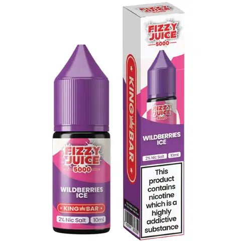 Fizzy Juice 5000 Bar Nic Salts 10ml Wildberries Ice