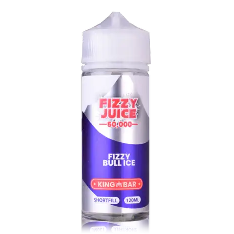 Fizzy Juice King Bar 100ml Shortfill E-Liquids Bull Ice
