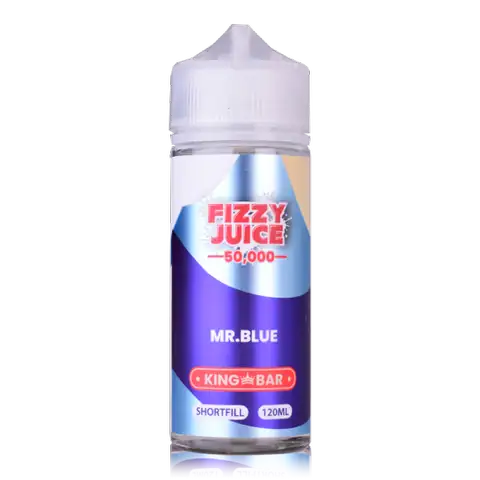 Fizzy Juice King Bar 100ml Shortfill E-Liquids Mr Blue