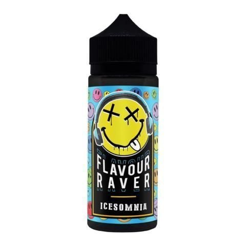 Flavour Raver 100ml Shortfill E-Liquid Icesomnia