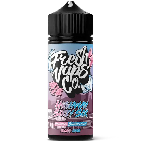 Fresh Vape Co 100ml Shortfill Highway 66