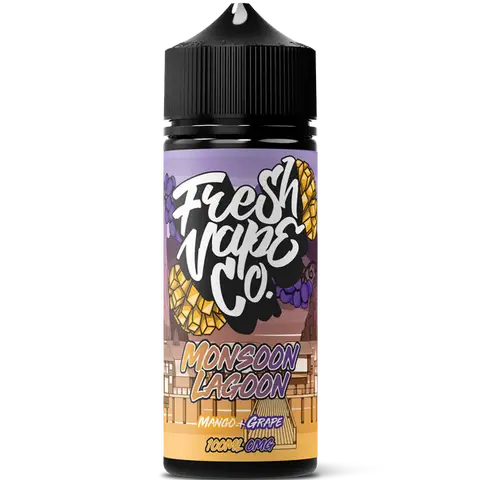 Fresh Vape Co 100ml Shortfill Monsoon Lagoon