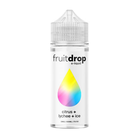 Fruit Drop 100ml Shortfill E-Liquid Citrus Lychee Ice