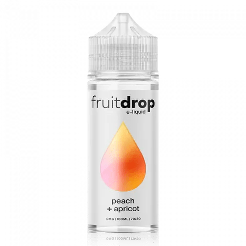 Fruit Drop 100ml Shortfill E-Liquid Peach Apricot
