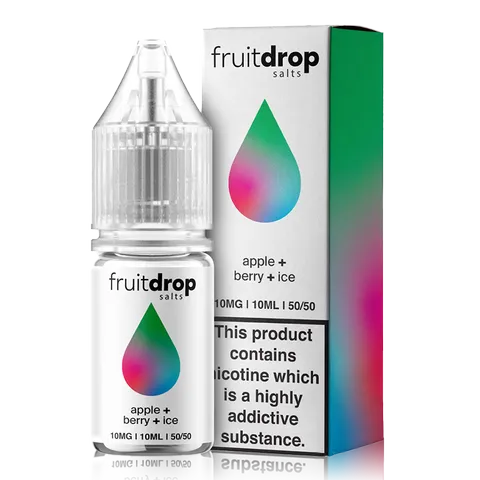 Fruit Drop 10ml Nic Salts Apple Berry Ice