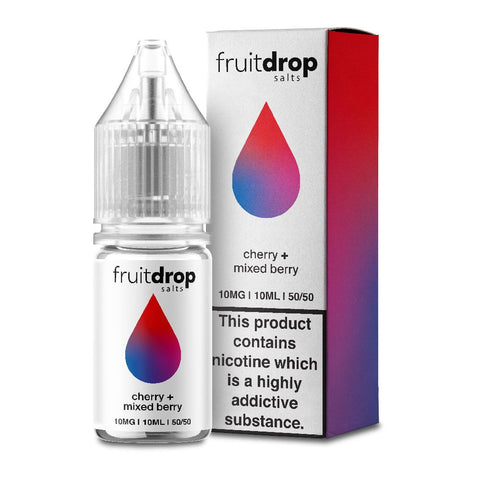 Fruit Drop 10ml Nic Salts Cherry Mixed Berry
