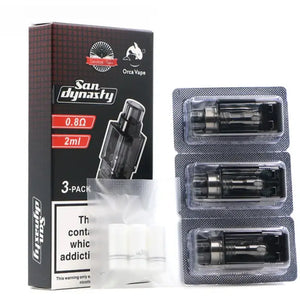 Gerobak & Orca Vape San Dynasty Nano Replacement Pod