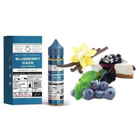 Glas Basix 50ml Shortfill E-Liquid Blueberry Cake