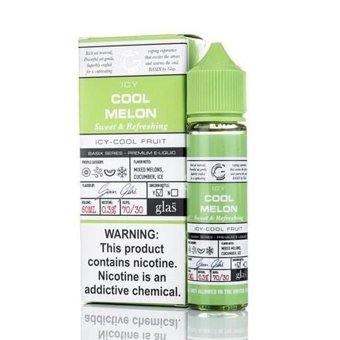 Glas Basix 50ml Shortfill E-Liquid Cool Melon