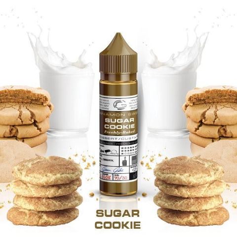 Glas Basix 50ml Shortfill E-Liquid Sugar Cookie