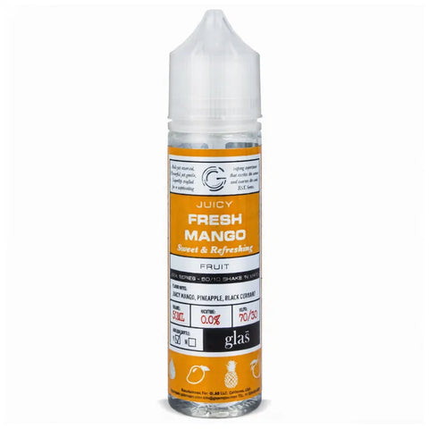 Glas Basix 50ml Shortfill E-Liquid Fresh Mango