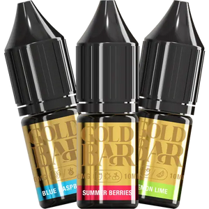 Gold Bar Nic Salts 10ml