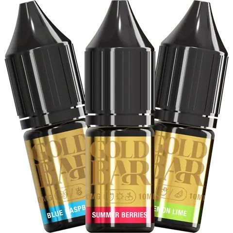 Gold Bar Nic Salts 10ml