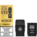 Gold Bar XL Replacement Pods Banana Ice