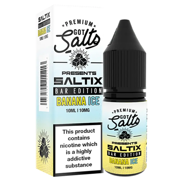 Got Salts SALTIX Banana Ice Bar Edition Nic Salt 10ml