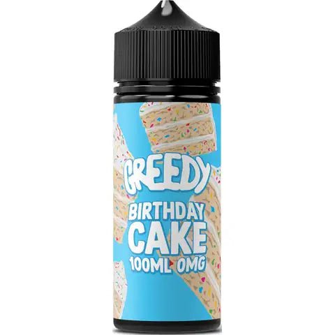 Greedy Bear 100ml Shortfill Birthday Cake