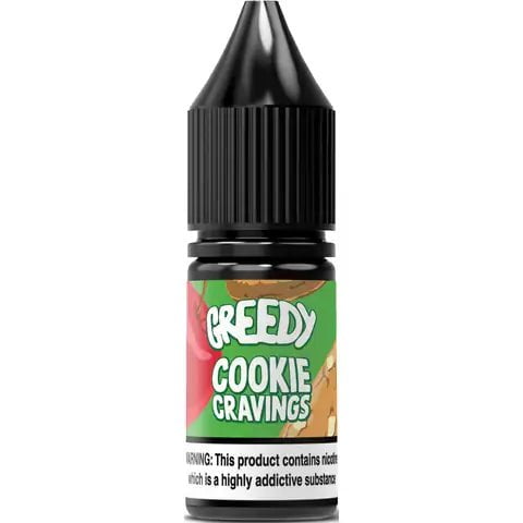Greedy Bear 10ml Nic Salt E-Liquids Cookie Cravings
